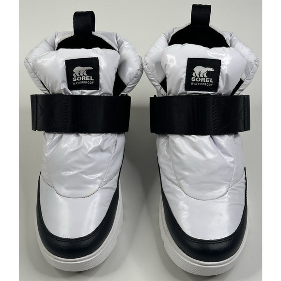 Sorel Joan of Arctic Next Lite Strap Puffy Boots Womens 7M White Waterproof - Picture 2 of 11